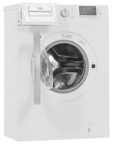 Стиральная машина Beko WRS 55P2 BSW, белый/серебристый