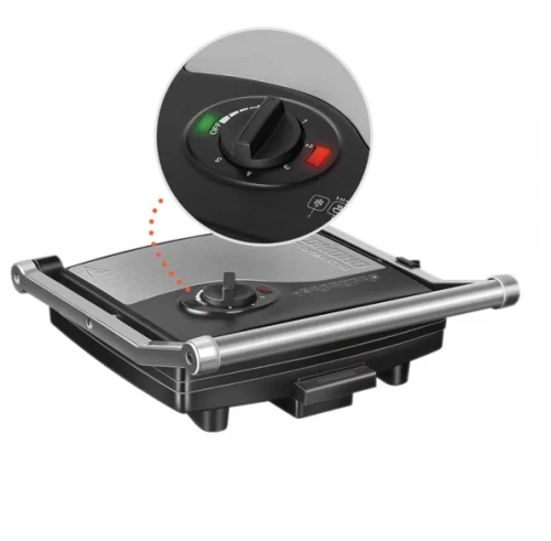 Гриль REDMOND SteakMaster RGM-M800, черный/серебристый