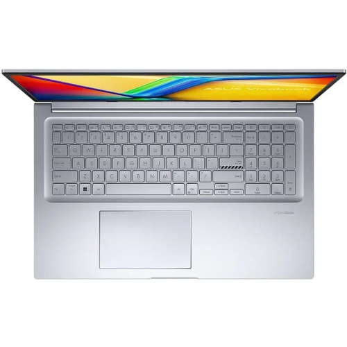 Ноутбук ASUS Vivobook 17X M3704YA-AU161, 17.3" (1920x1080) IPS/AMD Ryzen 5 7430U/16 ГБ DDR4/1024 ГБ SSD/AMD Radeon Graphics/Без системы, Серебристый (90NB1191-M006W0)