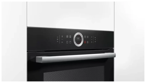 Электрический духовой шкаф Bosch HBG632BB1S, черный