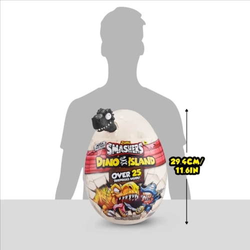 Игрушка сюрприз ZURU SMASHERS Остров динозавров, большое яйцо, 7487