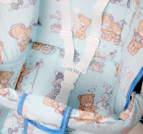 Качели детские напольные «Ветерок-Люкс», синий рисунок МИКС