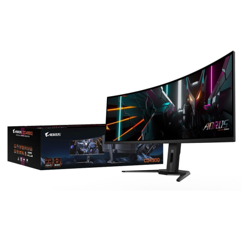 Монитор 49" Gigabyte AORUS CO49DQ-EK Gaming monitor Black