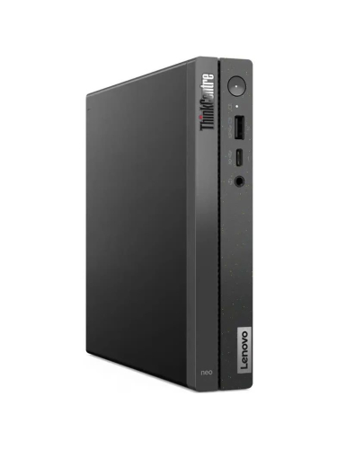 Мини-ПК Lenovo ThinkCentre Neo 50q G4 slim, Intel Core i5-13420H / 8 ГБ DDR4 / 512 ГБ SSD / Intel UHD Graphics / Без ОС / Клавиатура, мышь, черный (12LN005SUM)