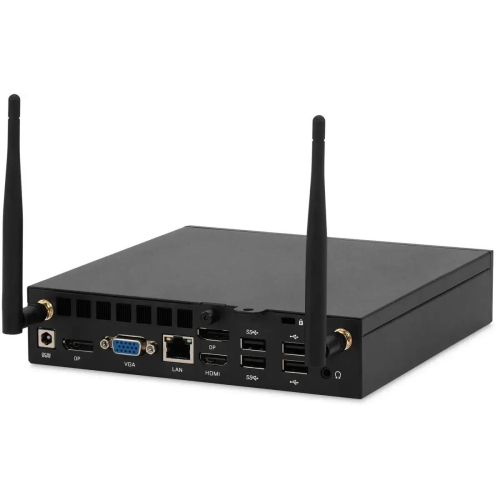 Мини-ПК iRU 310H6ITF, Intel Core i3-12100 / 8 ГБ DDR4 / 256 ГБ SSD / Intel UHD Graphics / Без ОС, черный (2031369)
