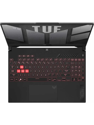 Ноутбук ASUS TUF Gaming F15 FX507VV-LP256, 15.6" (1920x1080) IPS 144 Гц/Intel Core i7-13620H/16 ГБ DDR5/1024 ГБ SSD/NVIDIA GeForce RTX 4060 для ноутбуков (8 Гб)/Без системы, Серый (90NR0BV7-M00JN0)