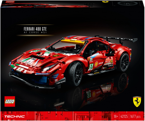 Конструктор LEGO Technic Ferrari 488 GTE 42125