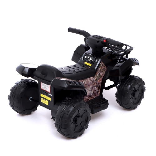 Электромобиль «Квадроцикл», цвет чёрный