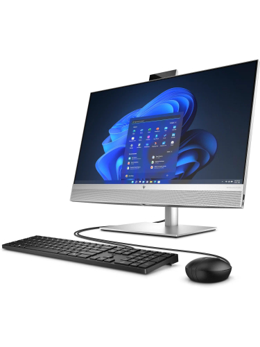 Моноблок HP EliteOne 870 G9, 27" (1920x1200) IPS / Intel Core i7-14700 / 32 DDR5 / 1024 ГБ SSD / Intel UHD Graphics / Без ОС / Клавиатура, мышь, Серебристый (5V758ES)