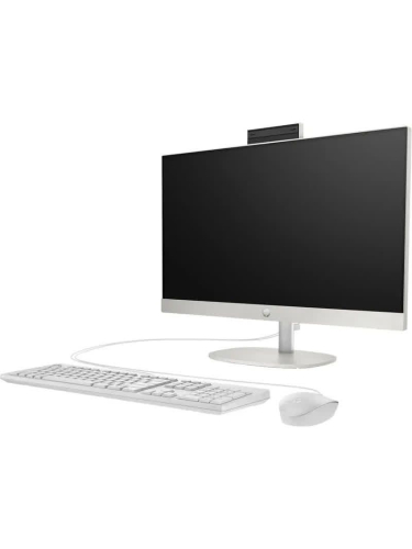 Моноблок HP ProOne 240 G10, 23.8" (1920x1080) IPS / Intel Core i7-1355U / 16 DDR4 / 512 ГБ SSD / Intel Iris Xe Graphics / Без ОС / Клавиатура, мышь, Белый (8T3R0ES)