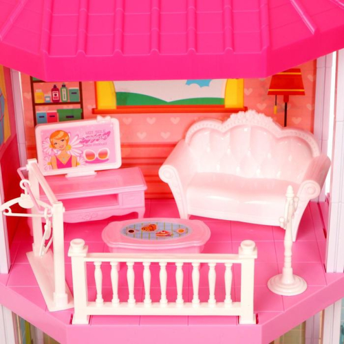 Дом для кукол «Таунхаус» с куклой, с аксессуарами