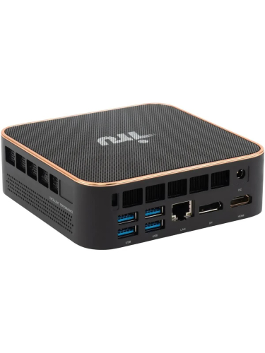 Мини-ПК iRU Tactio 525, AMD Ryzen 5 6600H / 16 ГБ DDR5 / 512 ГБ SSD / AMD Radeon Graphics / Windows 11 Pro, черный (2057781)