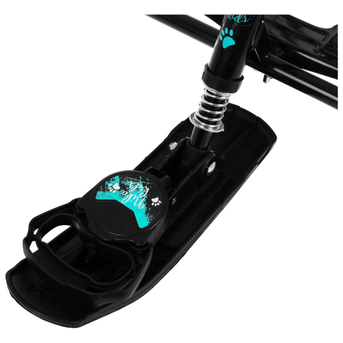 Снегокат «Тимка спорт 4-1 Болонка», ТС4-1/БЛ, со спинкой и ремнём безопасности