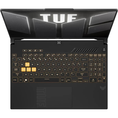 Ноутбук ASUS TUF Gaming F16 FX607VU-RL061, 16" (1920x1200) IPS 144 Гц/Intel Core 5 210H/16 ГБ DDR5/512 ГБ SSD/NVIDIA GeForce RTX 4050 для ноутбуков (6 Гб)/Без системы, Серый (90NR0N06-M002T0)
