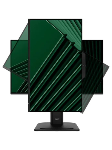 Монитор MSI PRO MP242PMG 23.8" 16:9 FHD(1920x1080) IPS Flat,Webcam,1ms(MPRT),1500:1,100M:1,300nit,1xHDMI,1xDP,1xVGA,2xUSB-A,1xUSB-B,Speaker,Tilt,Swivel,Height,Pivot,VESA,120Hz,Black,1y war-ty