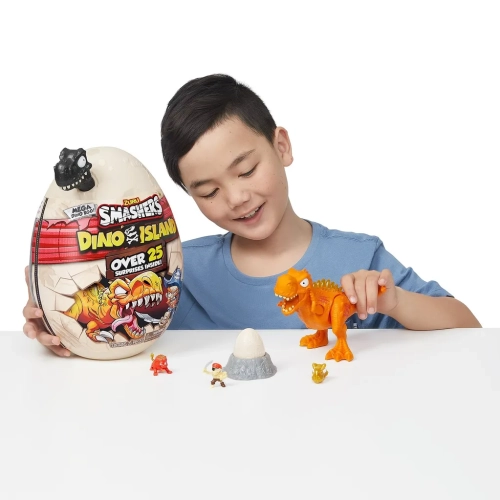 Игрушка сюрприз ZURU SMASHERS Остров динозавров, большое яйцо, 7487