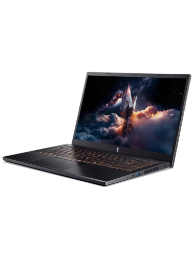 Ноутбук Acer Nitro V 15 ANV15-52-54UP, 15.6" (1920x1080) IPS 165 Гц/Intel Core 5 210H/16 ГБ DDR4/1024 ГБ SSD/NVIDIA GeForce RTX 5050 для ноутбуков (8 Гб)/Без системы, Черный (NH.QZ7CD.00A)
