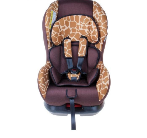 Автокресло Support, группа 0+/1, цвет коричневый «Жираф»