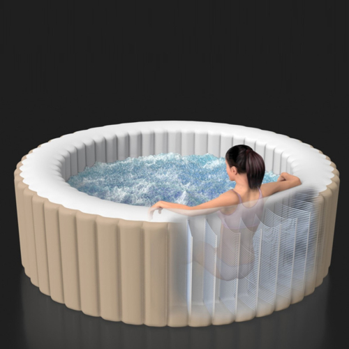 СПА-бассейн Intex 28428 165/216х71см "Bubble Massage" 1098л., круглый, аэромассаж