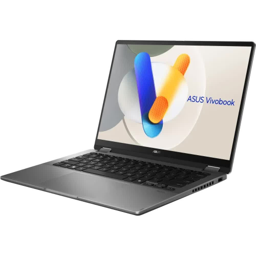 Ноутбук ASUS Vivobook 14 Flip TP3407SA-QL055W, 14" (1920x1200) OLED/Intel Core Ultra 7 256V/16 ГБ DDR5/1024 ГБ SSD/Intel Arc Graphics/Windows 11 Home, Серый (90NB14Y1-M00690)