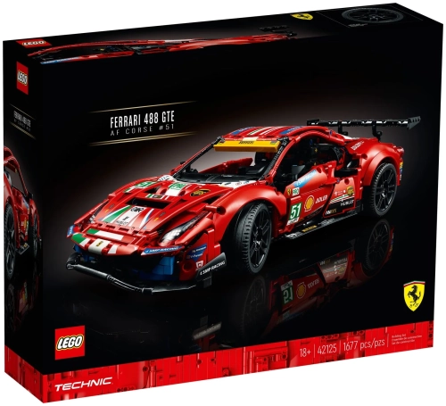 Конструктор LEGO Technic Ferrari 488 GTE 42125
