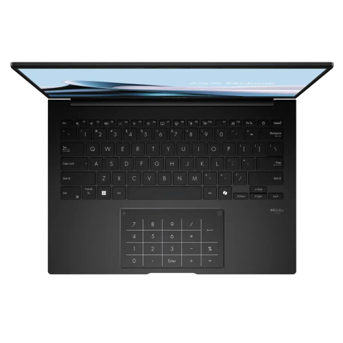 Ноутбук ASUS Zenbook 14 UM3406KA-PP181, 14" (2880x1800) OLED 120 Гц/AMD Ryzen AI 7 350/32 ГБ DDR5/1024 ГБ SSD/AMD Radeon Graphics/Без системы, Черный (90NB14U1-M00AL0)