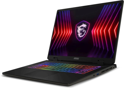 Ноутбук MSI Sword 17 HX B14VFKG-046XRU Core i9 14900HX 16Gb SSD1Tb NVIDIA GeForce RTX4060 8Gb 17" IPS FHD+ (1920x1200) noOS grey space WiFi BT Cam (9S7-17T214-046)