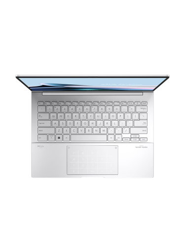 Ноутбук ASUS Zenbook 14 UX3405CA-PP477, 14" (2880x1800) OLED 120 Гц/Intel Core Ultra 9 285H/32 ГБ LPDDR5X/512 ГБ SSD/Intel Arc Graphics/Без системы, Серебристый (90NB14W2-M00N00)