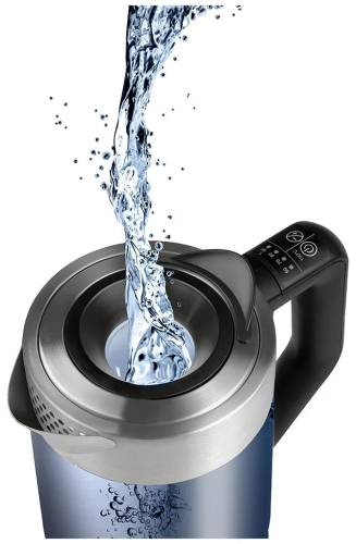 Чайник Polaris PWK 1725CGLD WIFI IQ Home, серебристый/черный