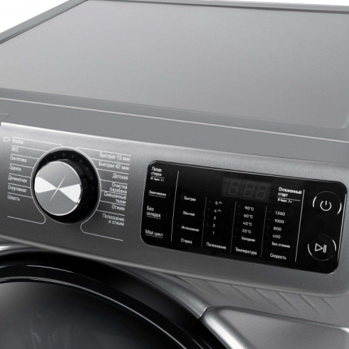 Стиральная машина БИРЮСА WM-SM814/03 M металлик 