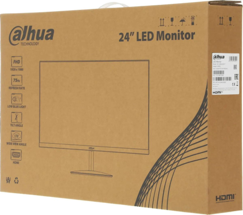 Монитор Dahua 23.8" DHI-LM24-A201Y FHD IPS LED черный