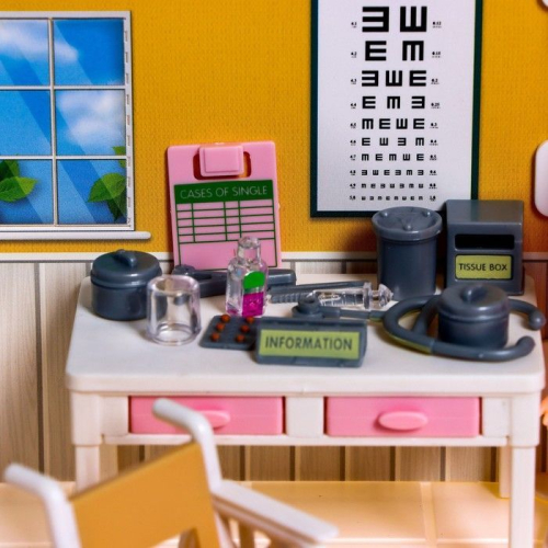 Игровой набор «Доктор Кэтти» с меблью, малышом и аксессуарами