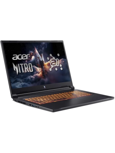 Ноутбук Acer Nitro V 17 AI ANV17-41-R9Q9 AMD Ryzen 7 260 3800MHz/17.3"/2560x1440/16GB/1024GB SSD/NVIDIA GeForce RTX 5060 8GB/Wi-Fi/Bluetooth/Без ОС (NH.QYVCD.007)