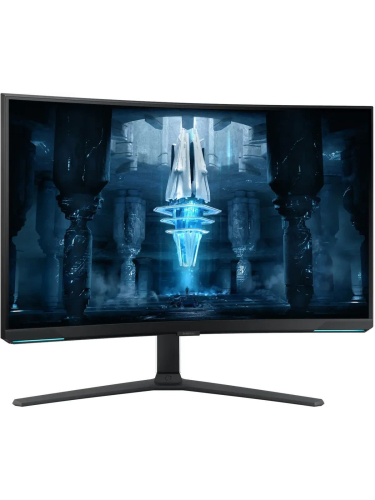 Монитор Samsung 32" Odyssey Neo G8 S32BG850NMXUE белый VA LED 1ms 16:9 HDMI полуматовая HAS Piv 350cd 178гр/178гр 3840x2160 240Hz DP 4K USB 8.9кг