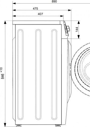 Стиральная машина Атлант СМА 70У1010-00