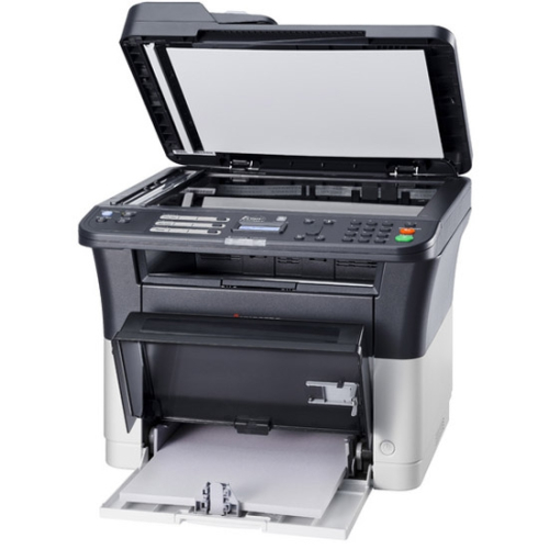 МФУ Kyocera FS-1025MFP (P / C / S, A4, 25 стр / мин, 64Mb, LCD, USB2.0,Ethernet, ADF, Duplex)