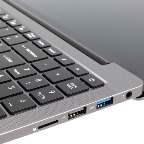 Ноутбук HIPER Office HLP, 15.6" (1920x1080) IPS/Intel Core i5-1235U/8ГБ DDR4/256ГБ SSD/Iris Xe Graphics/Без ОС, серый (H1574O582DM)