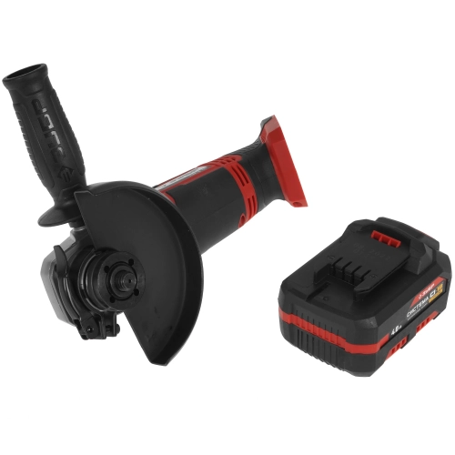 Аккумуляторная болгарка зубр 1АКБ (ушм-18-125-41)