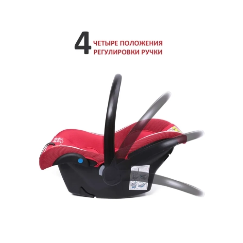 Автокресло BabyCare Lora красный