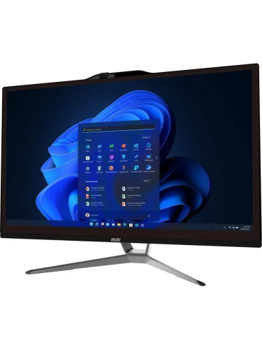 Моноблок MSI Pro AP222T 14M, 21.5" (1920x1080) IPS / Intel Core i3-14100 / 16 DDR4 / 256 ГБ SSD / Intel UHD Graphics / Без ОС, Черный (9S6-AC0151-645)