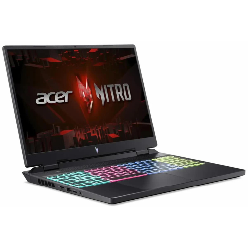 Ноутбук Acer Nitro 16 AN16-41-R3YQ Ryzen 7 7735H 16Gb SSD1Tb NVIDIA GeForce RTX4070 8Gb 16" IPS WQXGA (2560x1600) Windows 11 Home Single Language black WiFi BT Cam (NH.QKDCD.001)