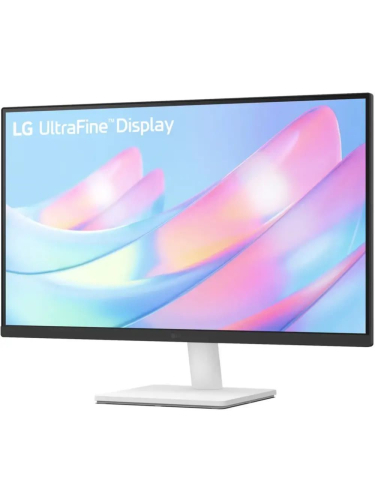 Монитор LG 27US500-W 27" WHITE (IPS, 3840x2160, 5 ms, 178°/178°, 300 cd/m, 1000:1, +2xНDMI 2.0, +DisplayPort 1.4)
