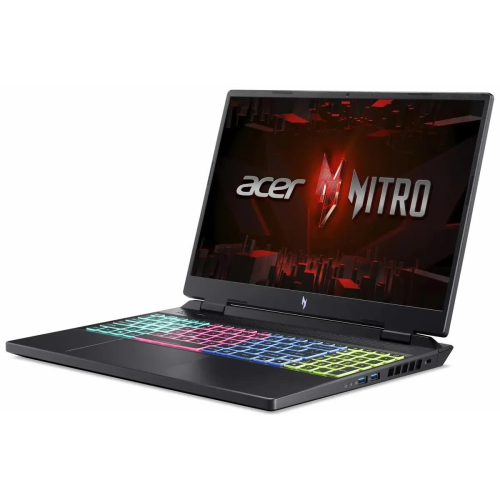 Ноутбук Acer Nitro 16 AN16-41-R3YQ Ryzen 7 7735H 16Gb SSD1Tb NVIDIA GeForce RTX4070 8Gb 16" IPS WQXGA (2560x1600) Windows 11 Home Single Language black WiFi BT Cam (NH.QKDCD.001)