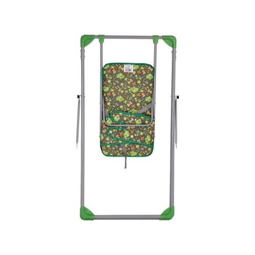 Качели детские напольные «Чарли», цвет зелёный