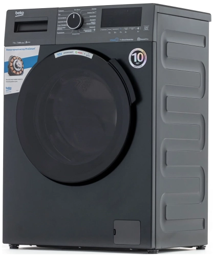 Стиральная машина Beko WSPE7H616A, черный