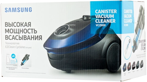 Пылесос с пылесборником Samsung VC20M253AWR/EV