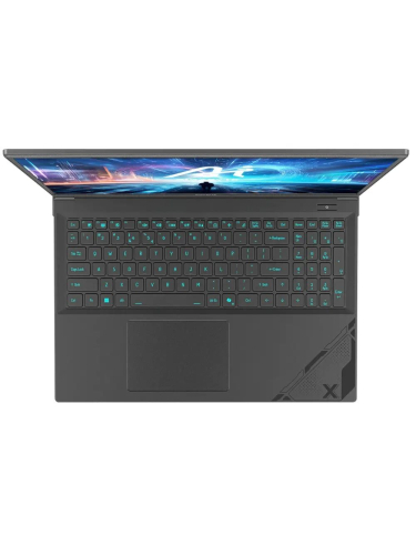 Ноутбук Gigabyte G6X, 16" (1920x1200) IPS 165 Гц/Intel Core i7-13650HX/16 ГБ DDR5/1024 ГБ SSD/NVIDIA GeForce RTX 4060 для ноутбуков (8 Гб)/Без системы, Серый (9KG-43KZ894SD)