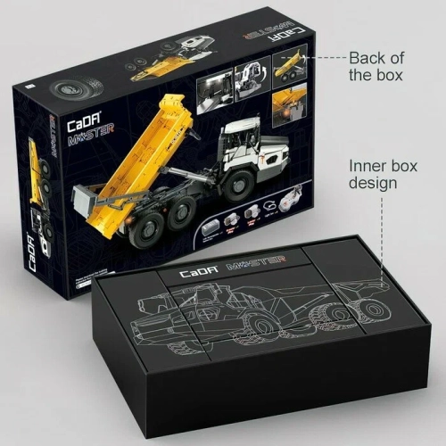 Конструктор радиоуправляемый «Строительный грузовик», 3067 деталей, масштаб 1:17