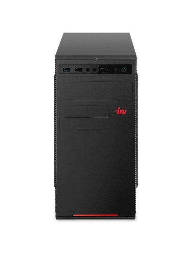 Системный блок iRU Home 320A5SE MT, AMD Ryzen 5 3400G / 16 ГБ DDR4 / 256 ГБ SSD / AMD Radeon Graphics / Без ОС, черный (2136647)