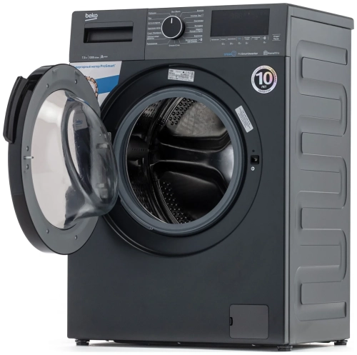 Стиральная машина Beko WSPE7H616A, черный
